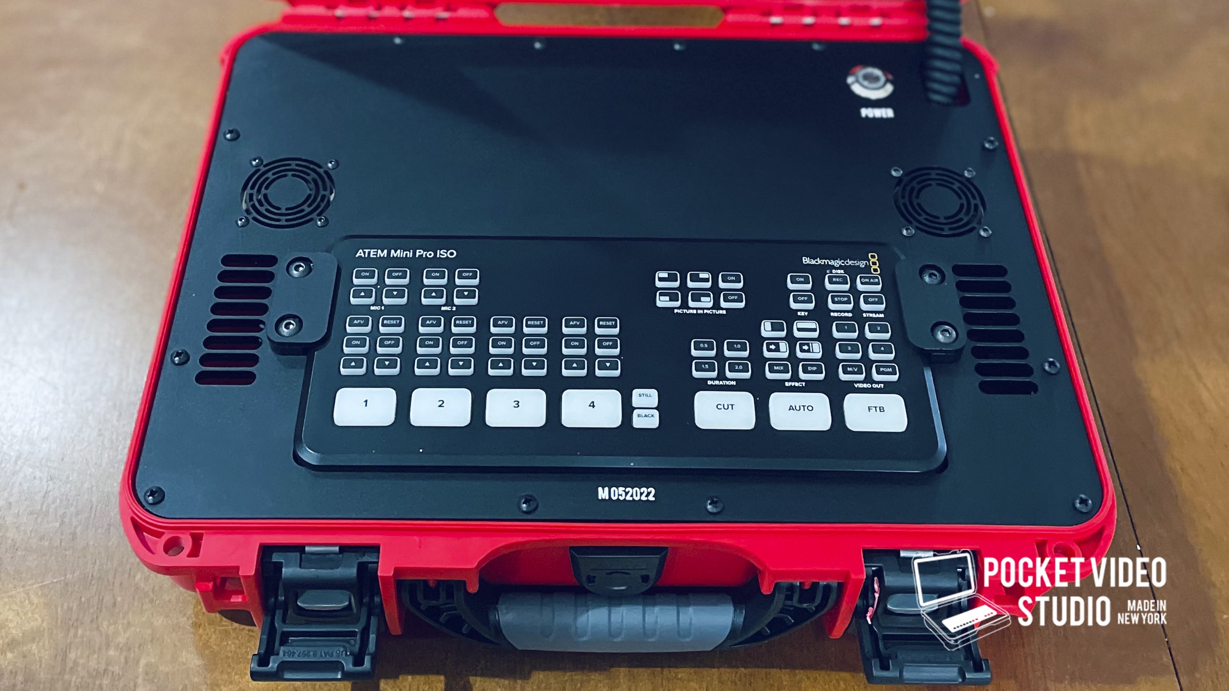 ATEM MINI CASE LE M172021 OUTSIDE PORTS | Pocket Video Studio New York