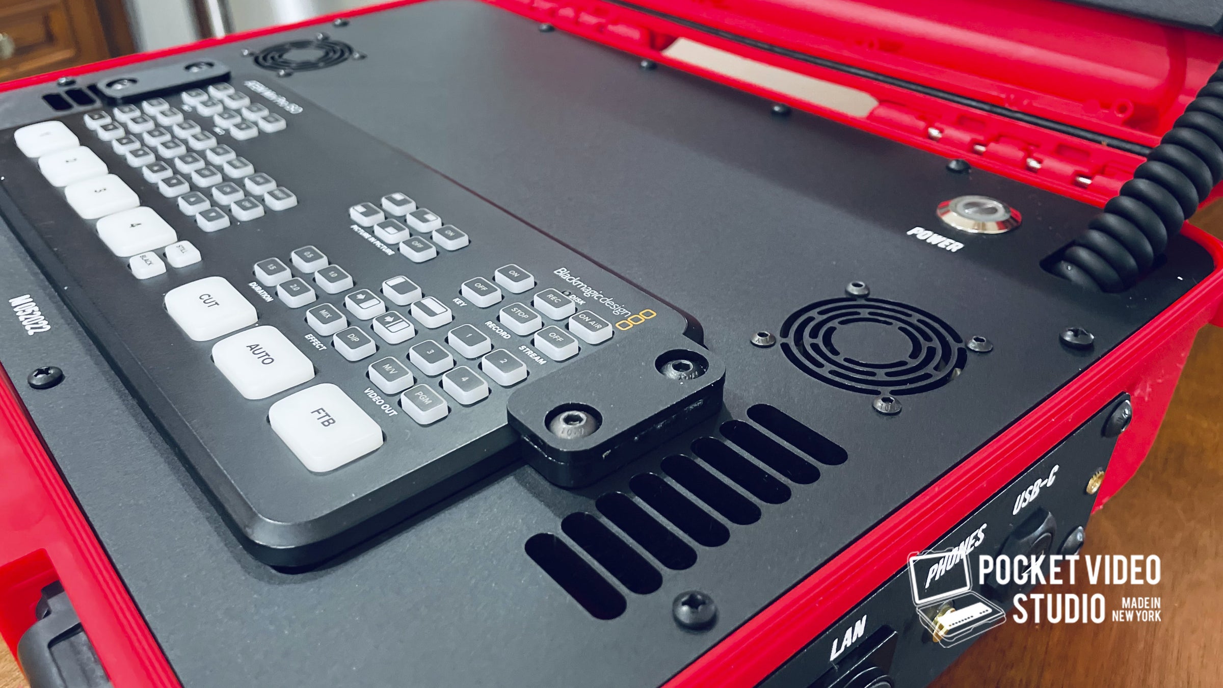 ATEM MINI CASE LE M172021 OUTSIDE PORTS | Pocket Video ATEM MINI CASE LE M172021 OUTSIDE PORTS | Pocket Video