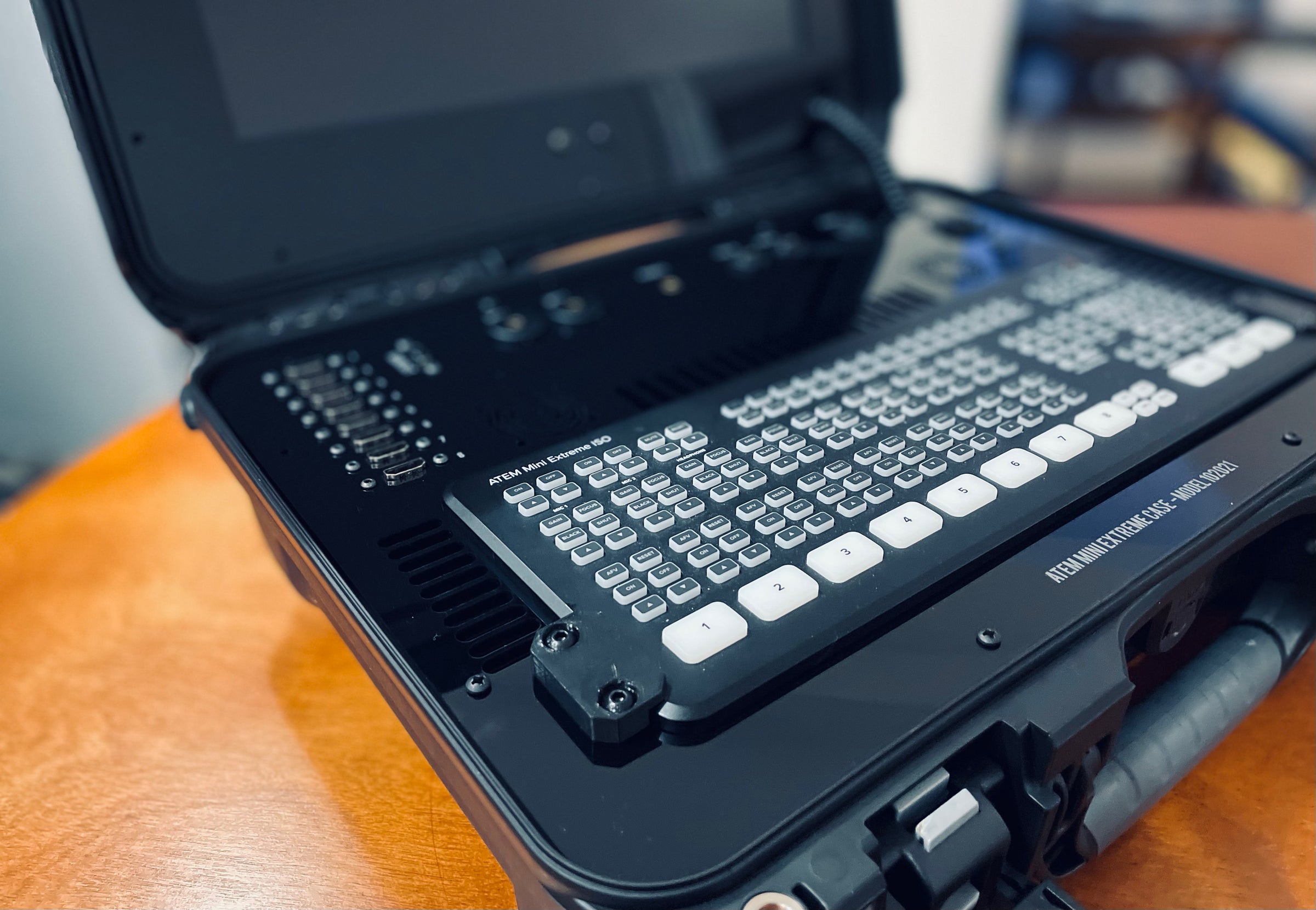 ATEM MINI EXTREME CASE M102021 - INSIDE PORTS | Pocket Video ATEM MINI EXTREME CASE M102021 - INSIDE PORTS | Pocket Video