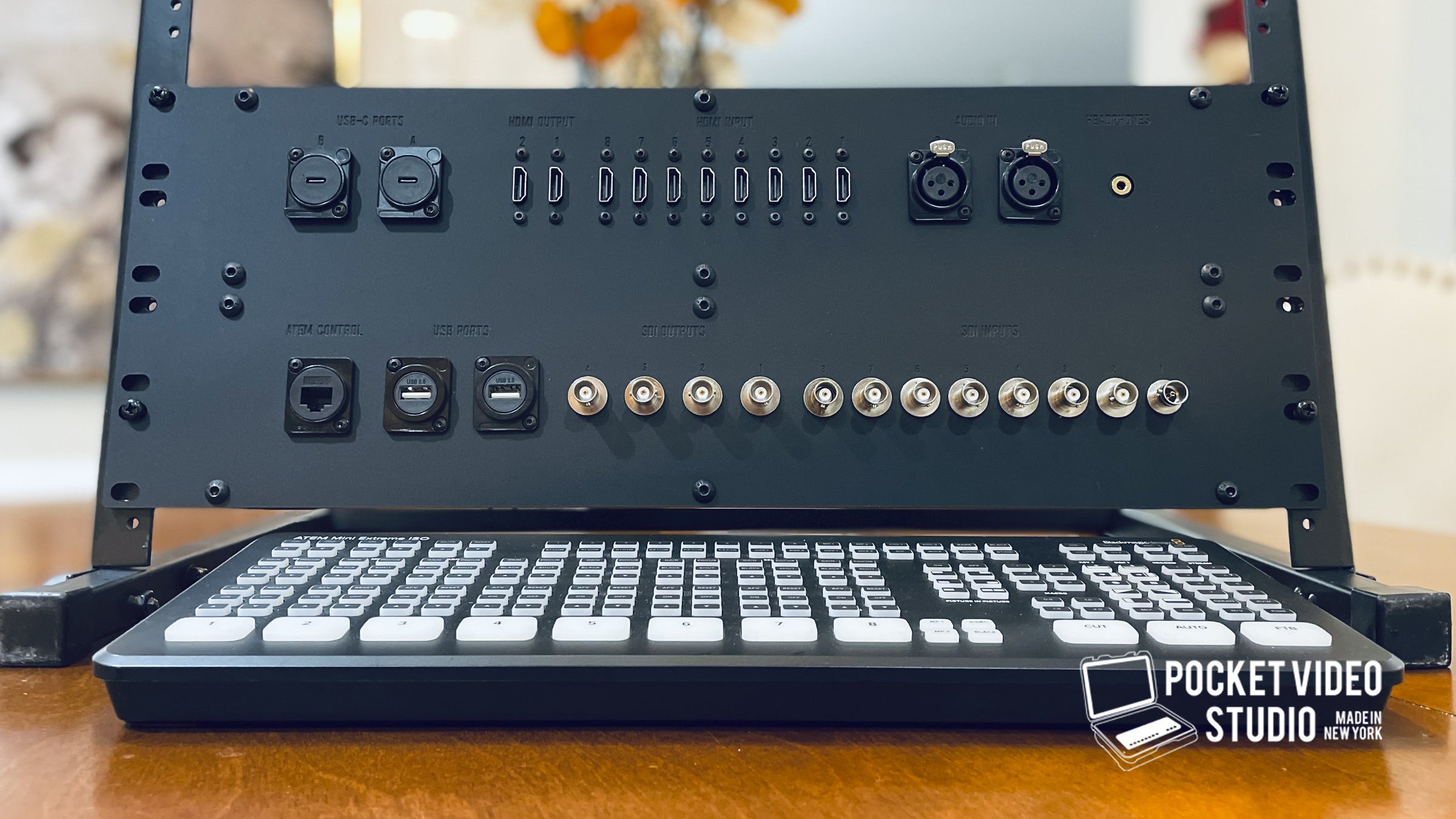 ATEM EXTREME DOUBLE RACK PANEL | Pocket Video Studio New York