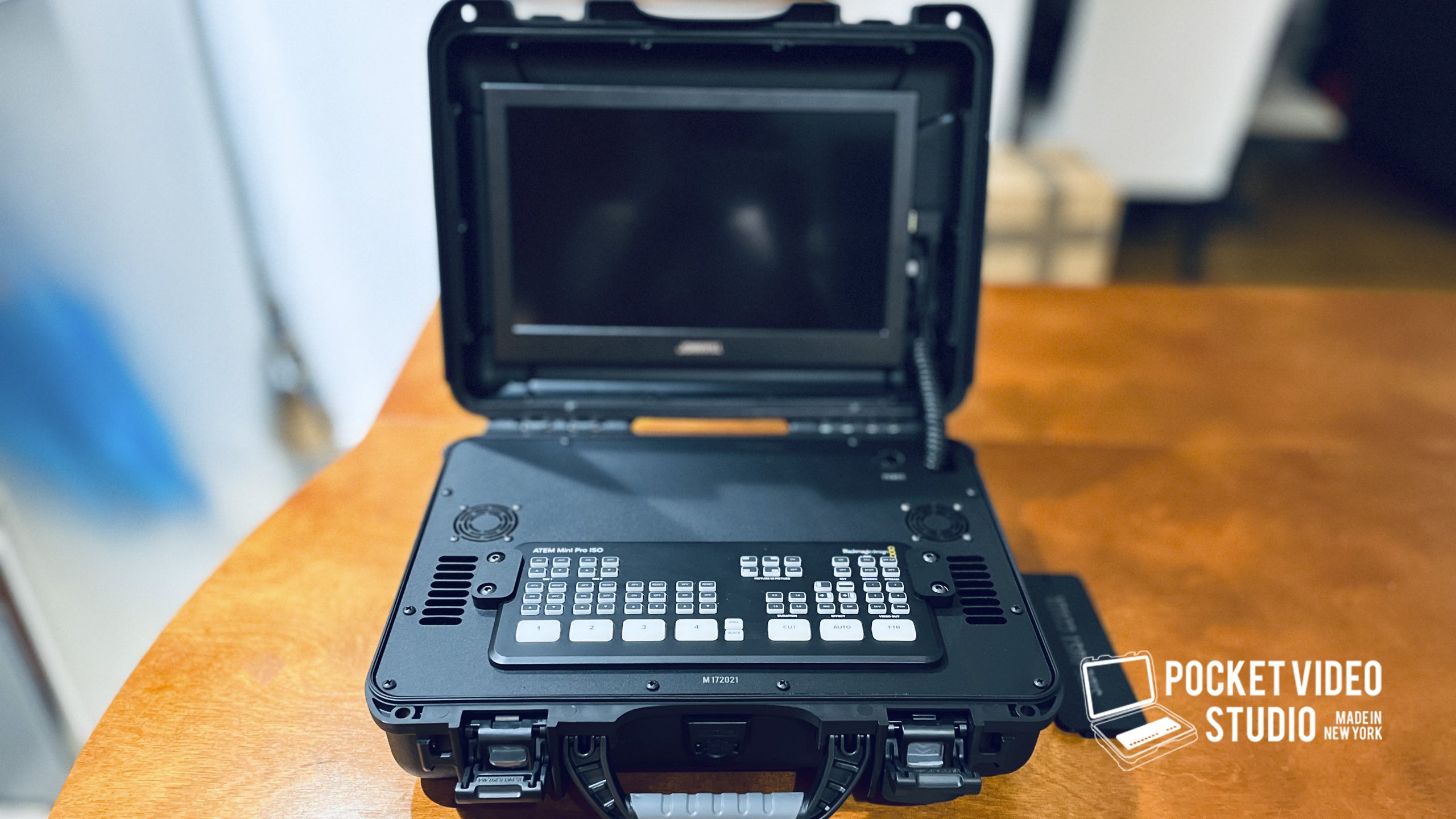 ATEM MINI PRO SDI CASE OUTSIDE PORTS | Pocket Video Studio New York