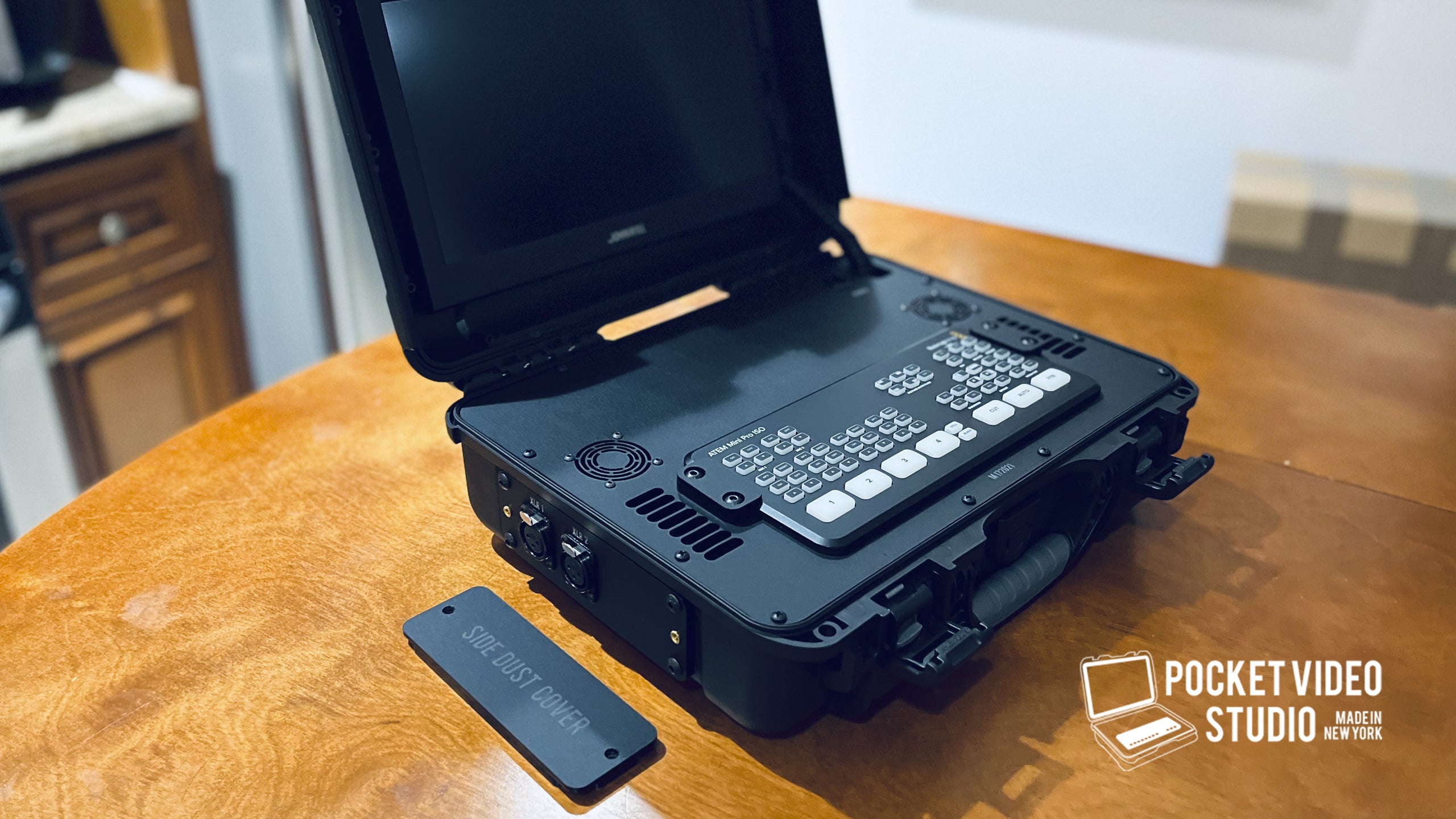 ATEM MINI PRO SDI CASE OUTSIDE PORTS | Pocket Video Studio New York